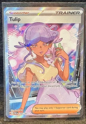 🌸✨ Tulip 244/182 – Paradox Rift Full Art Trainer Holo NM ✨🌸 - Image 1 of 2