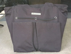 Women’s Vintage Ariat Tote Carry All Bag Black/Tan - Picture 1 of 9