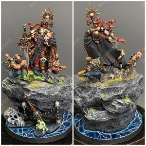 High Marshal Helbrecht Space Marines Black Templar Warhammer40K Preorder Painted - Picture 1 of 6
