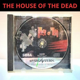The House of the Dead Sega Saturn Japan Horror Shooting Game CD Japan D8