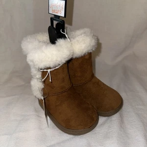 Neu Kleinkind Mädchen Jumping Beans Noraa Stiefel Größe 5T Kastanie - Bild 1 von 11
