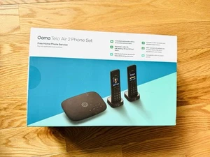 NEW IN OPEN BOX - OOMA TELO AIR 2 PHONE SET BLACK - Photo 1/8