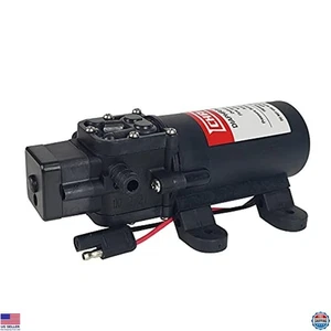 Pompa a membrana Chapin International 6-9206 12V - 1,0 GPM, design elegante nero - Foto 1 di 6