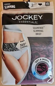 Calzoncillos adelgazantes Jockey Essentials para mujer sin costuras ropa moldeadora refrescante talla 3XL  - Imagen 1 de 10