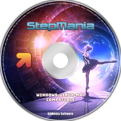 StepMania - Dance PC MAC Step Dance Game Revolution Pro Software CD - Image 1 of 4