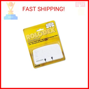 Rolodex® Card File Refills, Ruled, 2 1/4" x 4", White, Pack Of 100 - Picture 1 of 2