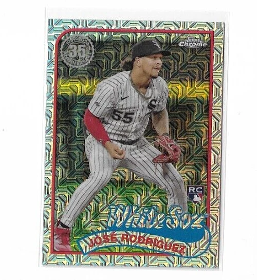 2024 Topps Series 2 Silver Pack Mojo Jose Rodriguez Rookie #2T89C-86 - White Sox - Image 1 of 2