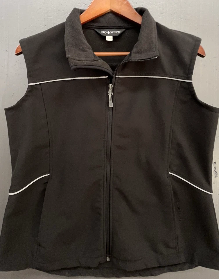 Black Diamond Vest Men L Black Full Zip Softshell Stretch Ski Hike Outdoor - Image 1 of 4