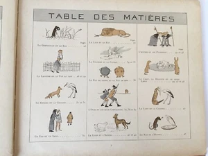 BOUTET DE MONVEL . LA FONTAINE , fables choisies pour les enfants / PLON - Imagen 1 de 11