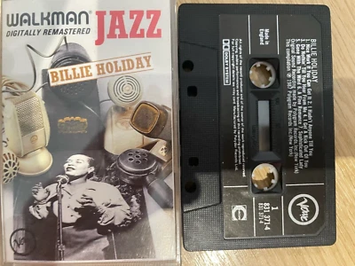 Billie Holiday - Walkman Jazz Digitally Remastered, Cassette, Free P&P - Imagem 1 de 4