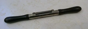 MILLERS FALLS Round Spoke Shave Pat'd FEB 19, 1884 Cigar Shave Rosewood Handles - Picture 1 of 13