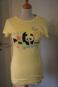 Original SALE ENJOI tee shirt femme jaune imprimé taille M neuf - Bild 1 von 1