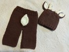 Newborn Photo Set Boy/Girl Deer 2 Pc Set