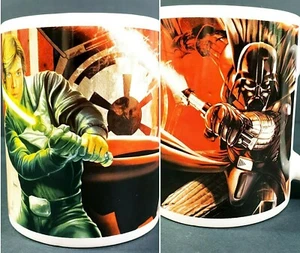 Luke Skywalker and Darth Coffee Cup 2011 Lucas film Ltd. & TM Star Wars Galerie - Picture 1 of 9