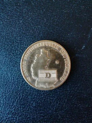 Medaille,Tag der deutschen Freiheit 1989, 40 Jahre Bundesrepublik Deutschland,  - Bild 1 von 2