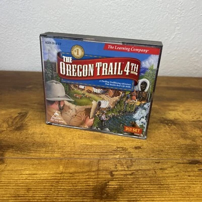 The Oregon Trail 4th Edition The Learning Company for PC - 3 CD ROM set 1999 - Image 1 of 4