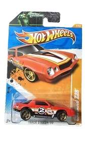 Hot Wheels Track Stars '11 Camaro Z28 Green Lantern Card 72/244 ✨️💣 - Picture 1 of 13