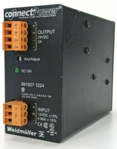 Convertidor DC/CC aislado Weidmuller ConnectPower 9919371224 montaje en riel DIN - Imagen 1 de 3