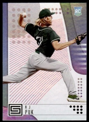 2020 PANINI STATUS BASEBALL ROOKIE A.J. PUK R26 - Image 1 of 2