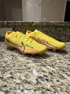 Nike Zoom Mercurial Vapor 15 Elite FG Size 13 US Yellow Strike - Picture 1 of 9