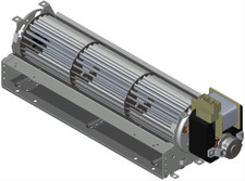 Ventilatore tangenziale motore 270 mm diametro 60 mm per stufa a pellet