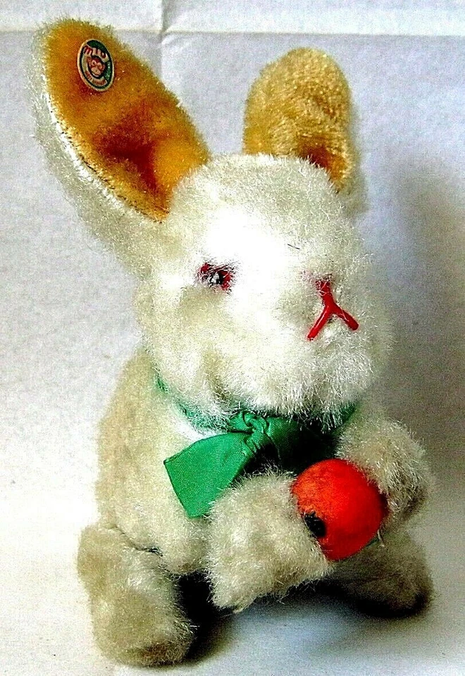AUTOMATE CARL - RARE LAPIN ROULANT DES ANNEES 5O - VIDEO - MADE IN WEST GERMANY - Photo 1/1