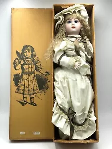 Bebe Jumeau Collector Bisque Doll C Antique CD-141 Model Rare 80s Boxed# JR - Picture 1 of 15