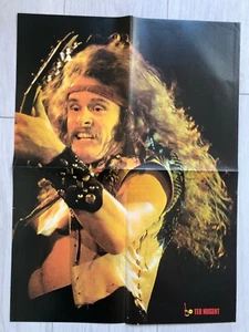Poster Rock Revue BEST Nr 107 (Juin 1977) TED NUGENT / STATUS QUO - Picture 1 of 2