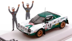 Ixo Model LANCIA STRATOS HF N.14 WINN.RALLY MONTE C.1975 W/FIG.MUNARI/MANNUC.1:4 - Foto 1 di 1