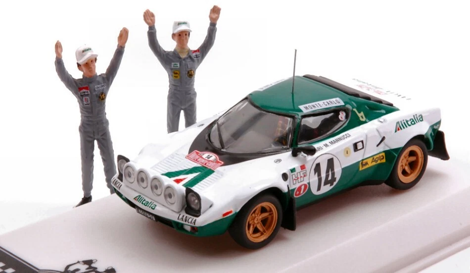 LANCIA STRATOS HF #14 RALLY MONTE CARLO 1975 MUNARI IXO SPRM001-75 1 43