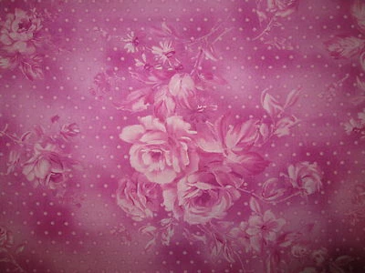 OUT OF PRINT ANTIQUE ROSES FLOWERS PINK ROSE COTTON FABRIC FQ