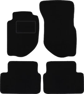 Tappetini in velluto nero per: Volvo 740 / 760 berlina, station wagon (1984-1991) - Foto 1 di 11