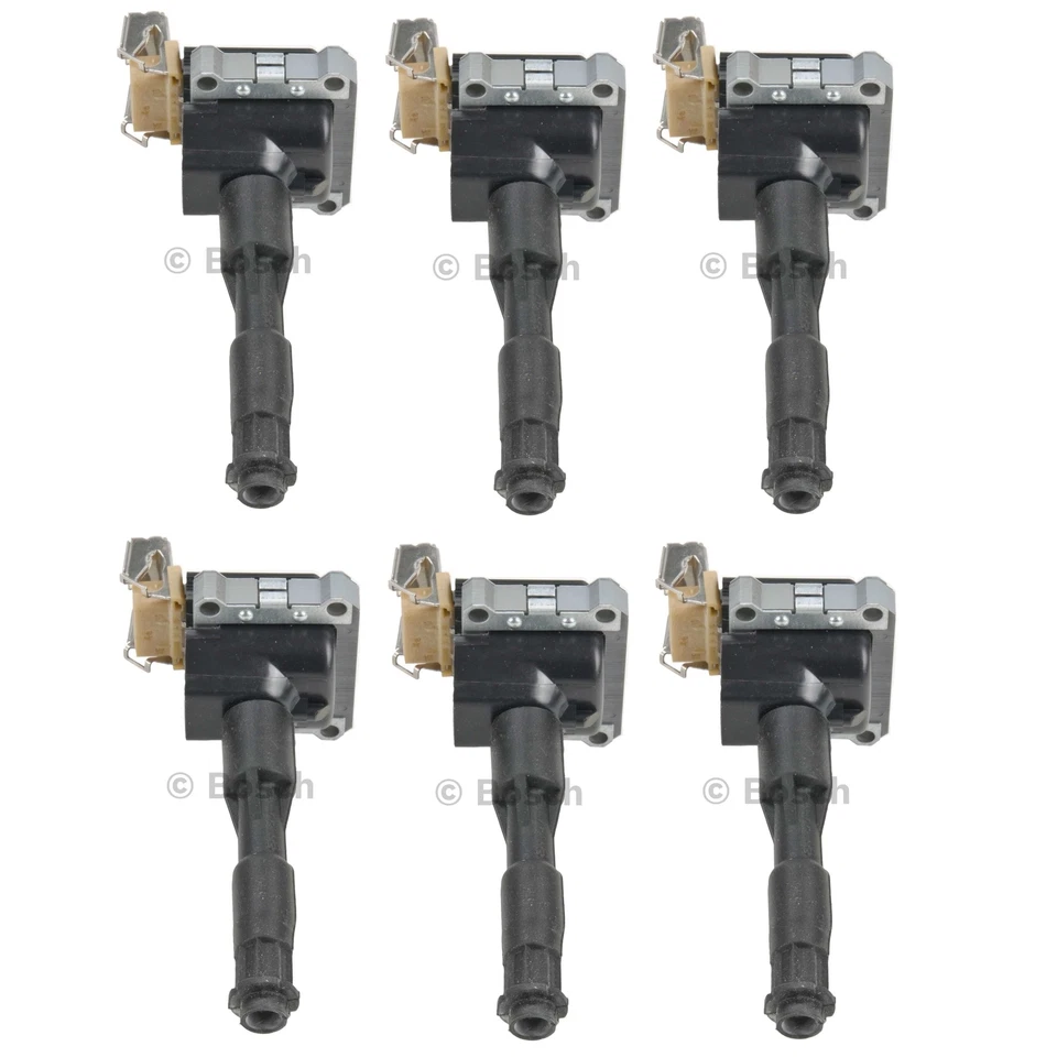 Juego de 6 bobinas de encendido directo Bosch para BMW E30 E36 E34 325i 325is 525i M3 Foto 1 de 1