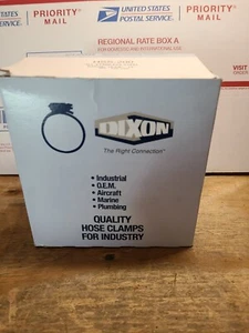 Dixon HSS-200 10-1/8” - 13” Edelstahl Schlauchschelle 10er Box...Neu - Bild 1 von 4