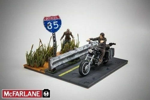 McFarlane Toys The Walking Dead TV Building Set Daryl With Chopper 154pcs