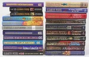 Elizabeth Peters Hardcover Lot AMELIA PEABODY Complete Set 1-20 Mystery - Imagen 1 de 15