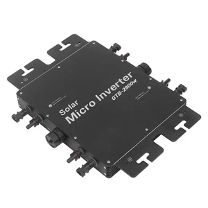2800W MPPT Solar on Grid Tie Micro Inverter 240V or 120V Built-in WiFi APP Mon - Picture 1 of 12