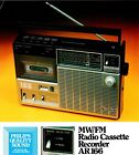 Orig. 1977 Oz Ad &Info Sheet For Philips Ar-166 Mw-Fm Radio Cassette Recorder