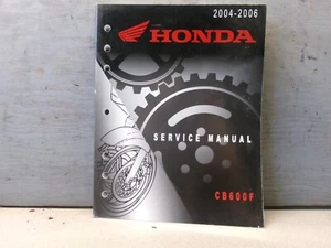 HONDA CB600F 2004-2006 MANUAL DE SERVICIO DE FÁBRICA OEM 61MBZ01 - Imagen 1 de 6