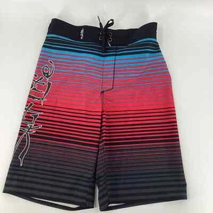 Salt Life SLX-QD Boy’s Board Shorts Red Blue Black Size Medium 9” 527 - Picture 1 of 7