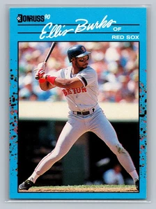 1990 Donruss Best of the AL #30 Ellis Burks Boston Red Sox - Picture 1 of 2