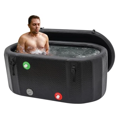 Ice Bath Cold Therapy Plunge Inflatable Ice Bath Tub for Sports Recovery Therapy - Image 1 of 4