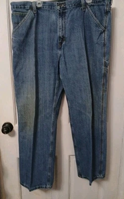 Pantalones de mezclilla de carpintero Faded Glory para hombre talla 42 X 30  Foto 1 de 4