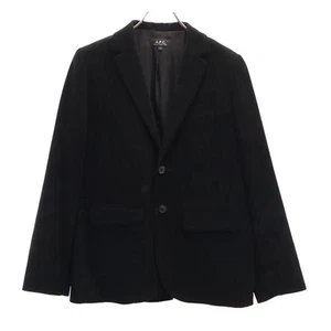 A.P.C. Made in France Corduroy tailored jacket M black Women - Picture 1 of 9