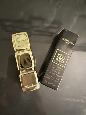 NEW Guerlain Kiss Kiss Shine Bloom Lipstick -809 Flower Fever hydrating lip balm - Image 1 of 4