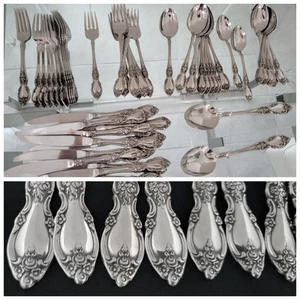 Oneida Community Louisiana Flatware Set Of 60 Pieces  - Picture 1 of 9