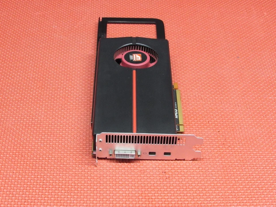 Tarjeta de video DVI/Dual Mini DP Apple 639-0675 Mac Pro ATI Radeon HD 5770 1 GB GDDR5 Foto 1 de 4