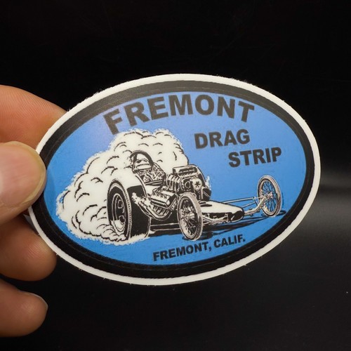 Fremont Drag Strip Vintage Decal Sticker | Retro Hot Rod Rat Rod Racing ...