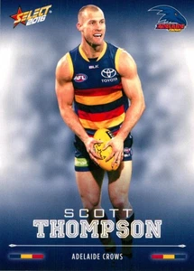 2016 Adelaide Crows AFL Select Footy Stars Card - Scott Thompson - Picture 1 of 3