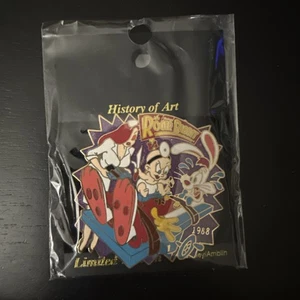 Disney Japan Jessica & Roger Hase mit Baby Herman Pin Kunstgeschichte - Bild 1 von 3
